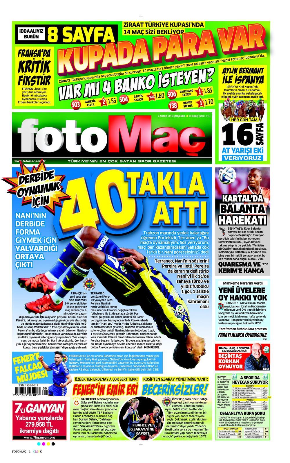 Gazeteler bugün ne yazdı? - 9