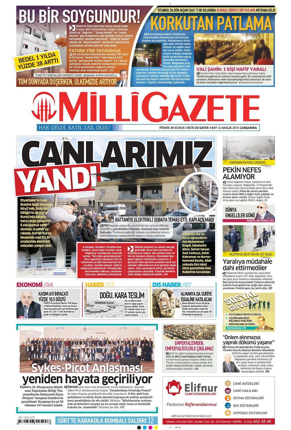 Gazeteler bugün ne yazdı? - 20