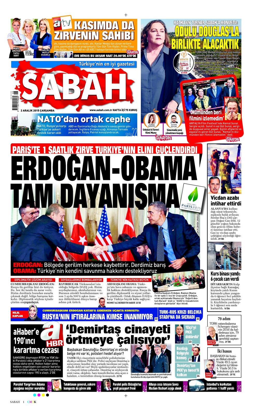 Gazeteler bugün ne yazdı? - 3