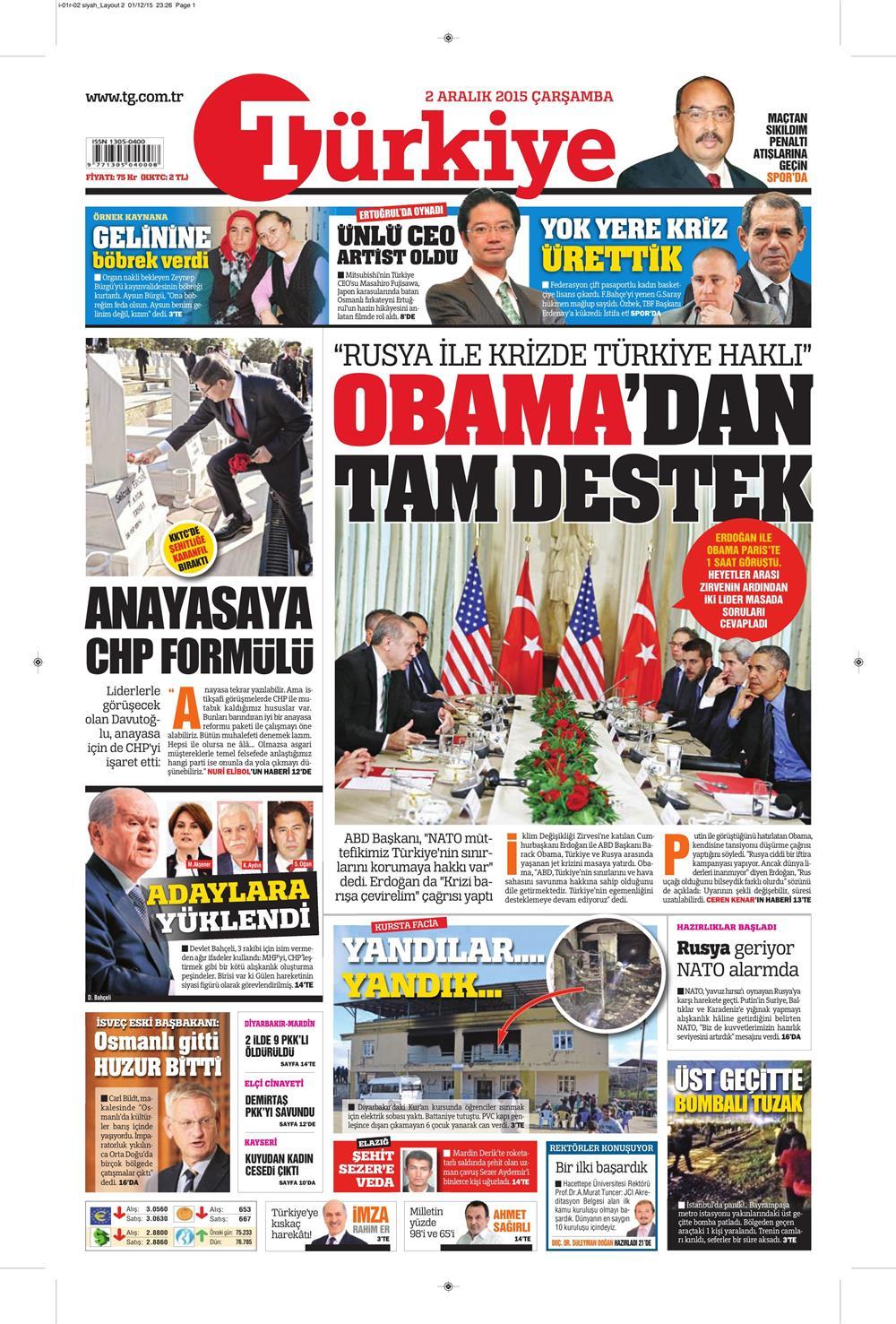 Gazeteler bugün ne yazdı? - 16