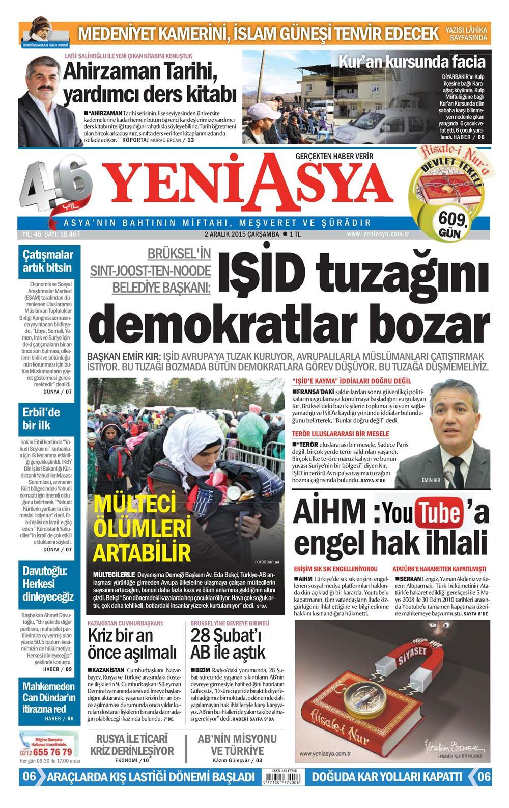 Gazeteler bugün ne yazdı? - 14