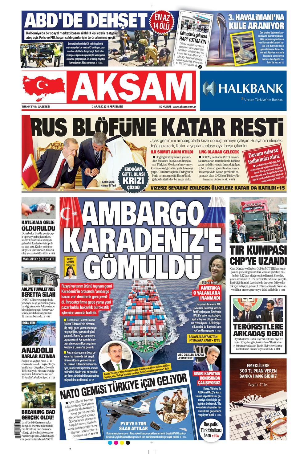 Bugün gazeteler ne yazdı? - 508