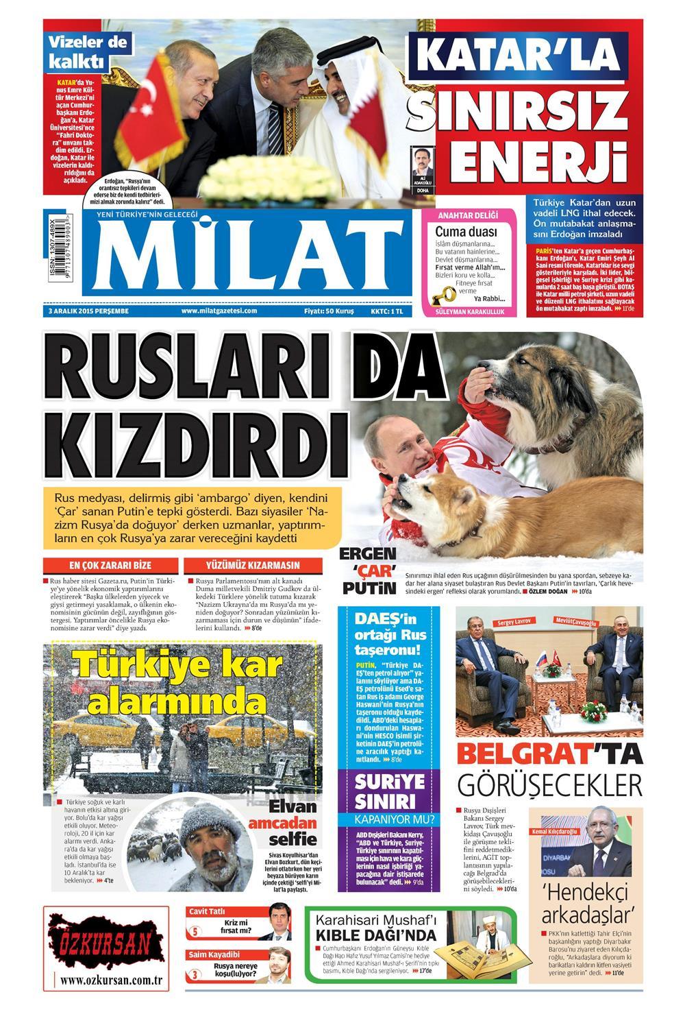 Bugün gazeteler ne yazdı? - 707