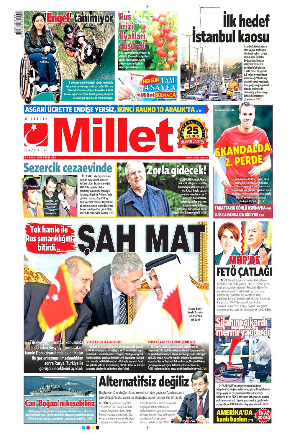 Bugün gazeteler ne yazdı? - 845