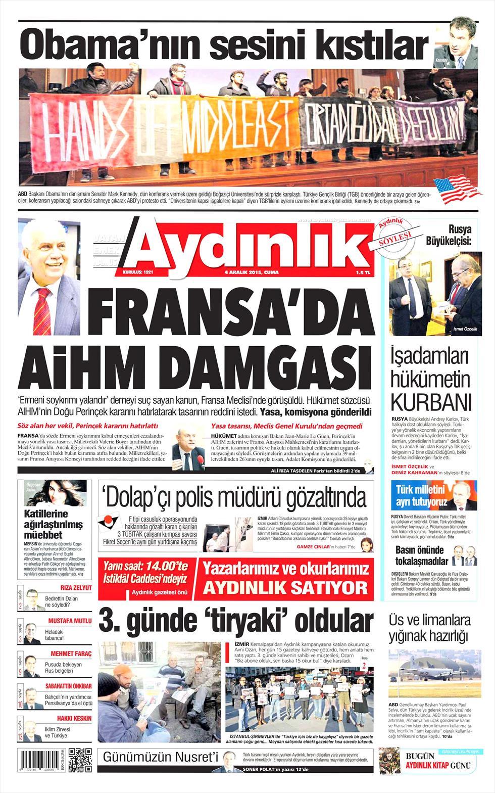 Gazeteler bugün ne yazdı? - 28