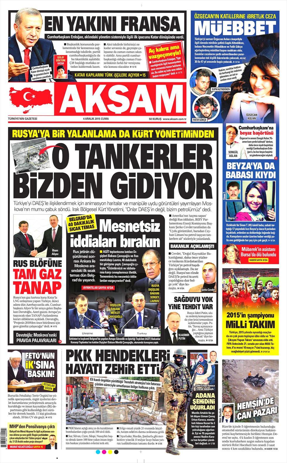 Gazeteler bugün ne yazdı? - 1