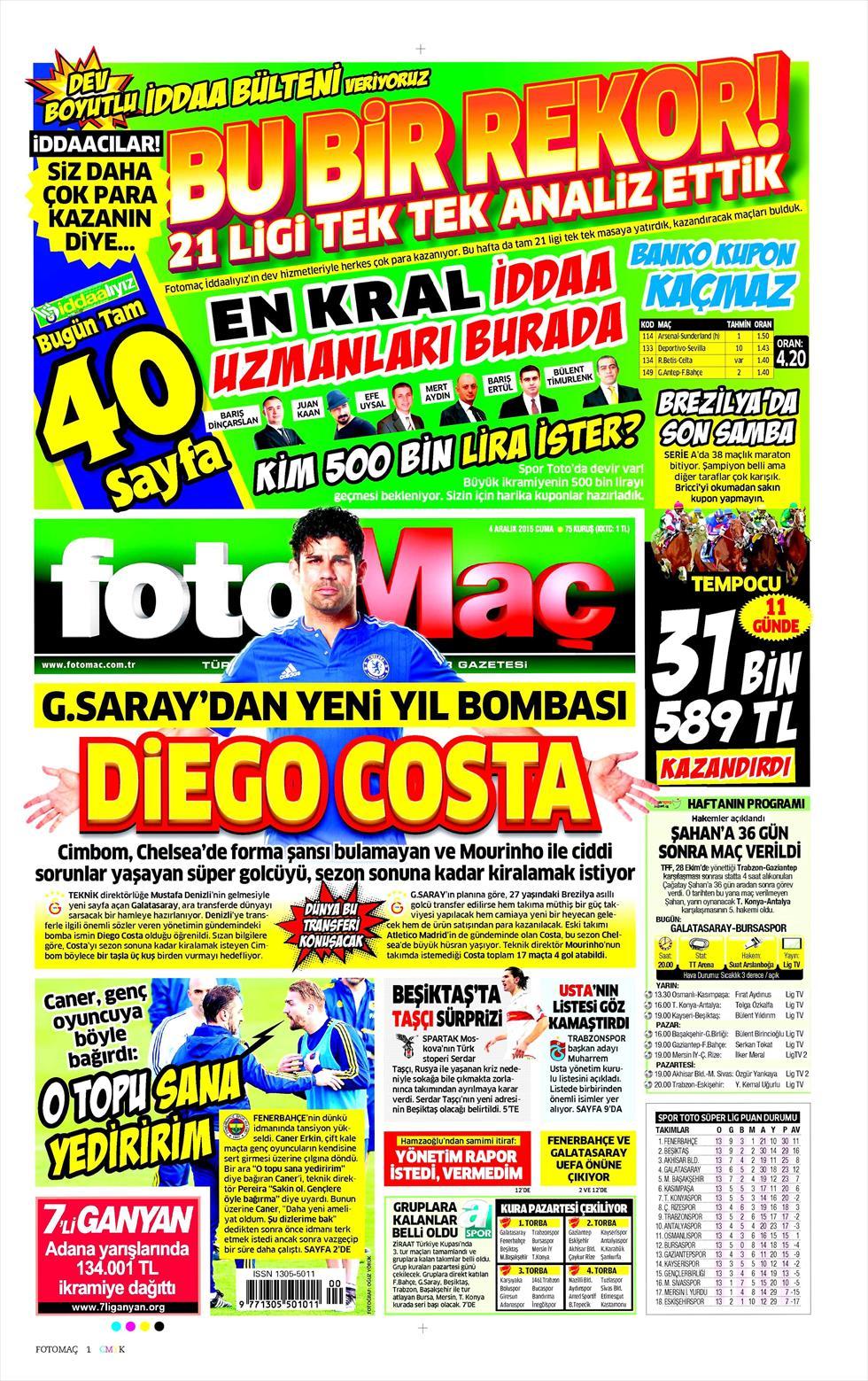 Gazeteler bugün ne yazdı? - 14