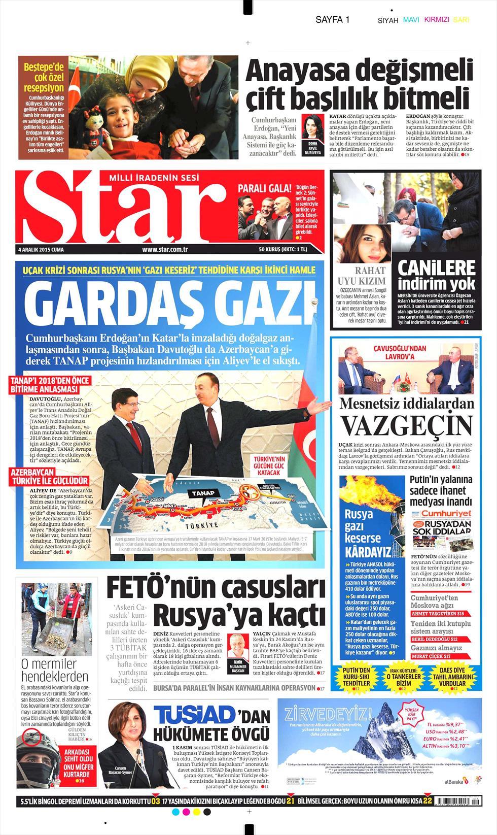 Gazeteler bugün ne yazdı? - 3