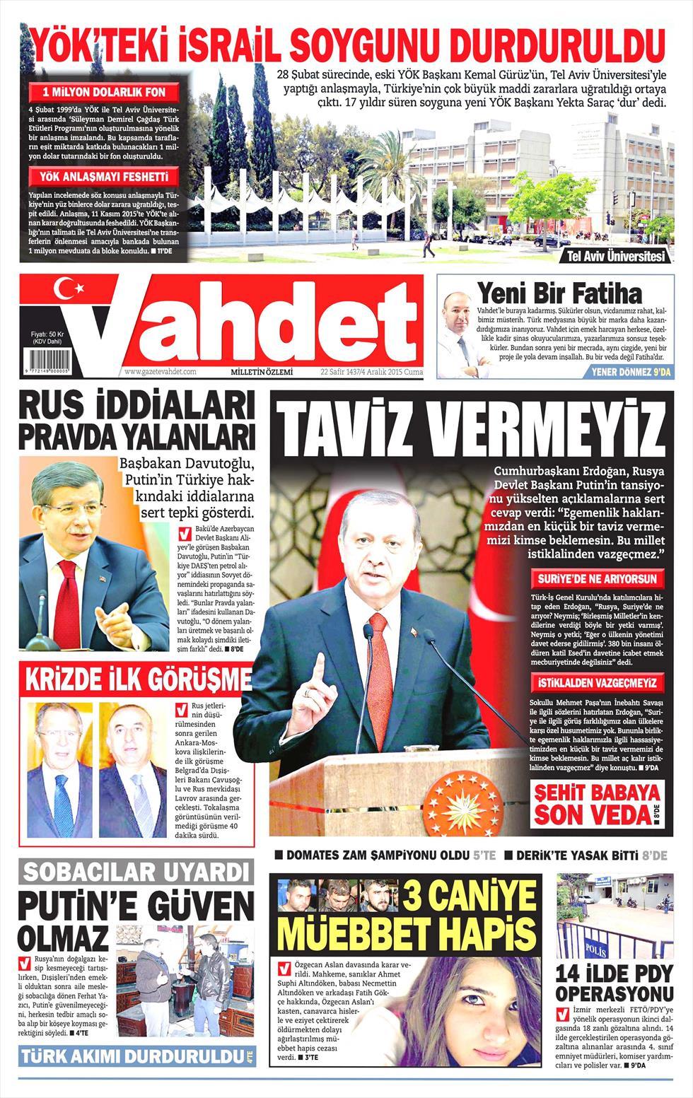Gazeteler bugün ne yazdı? - 17