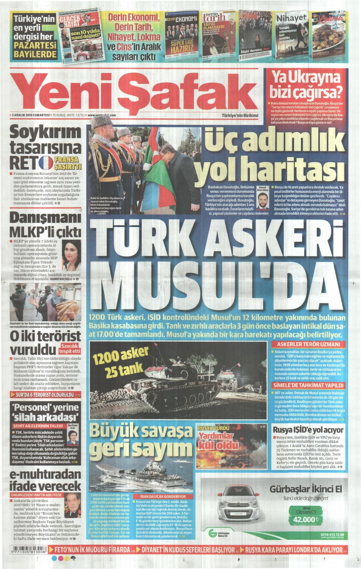 Gazeteler bugün ne yazdı? - 2