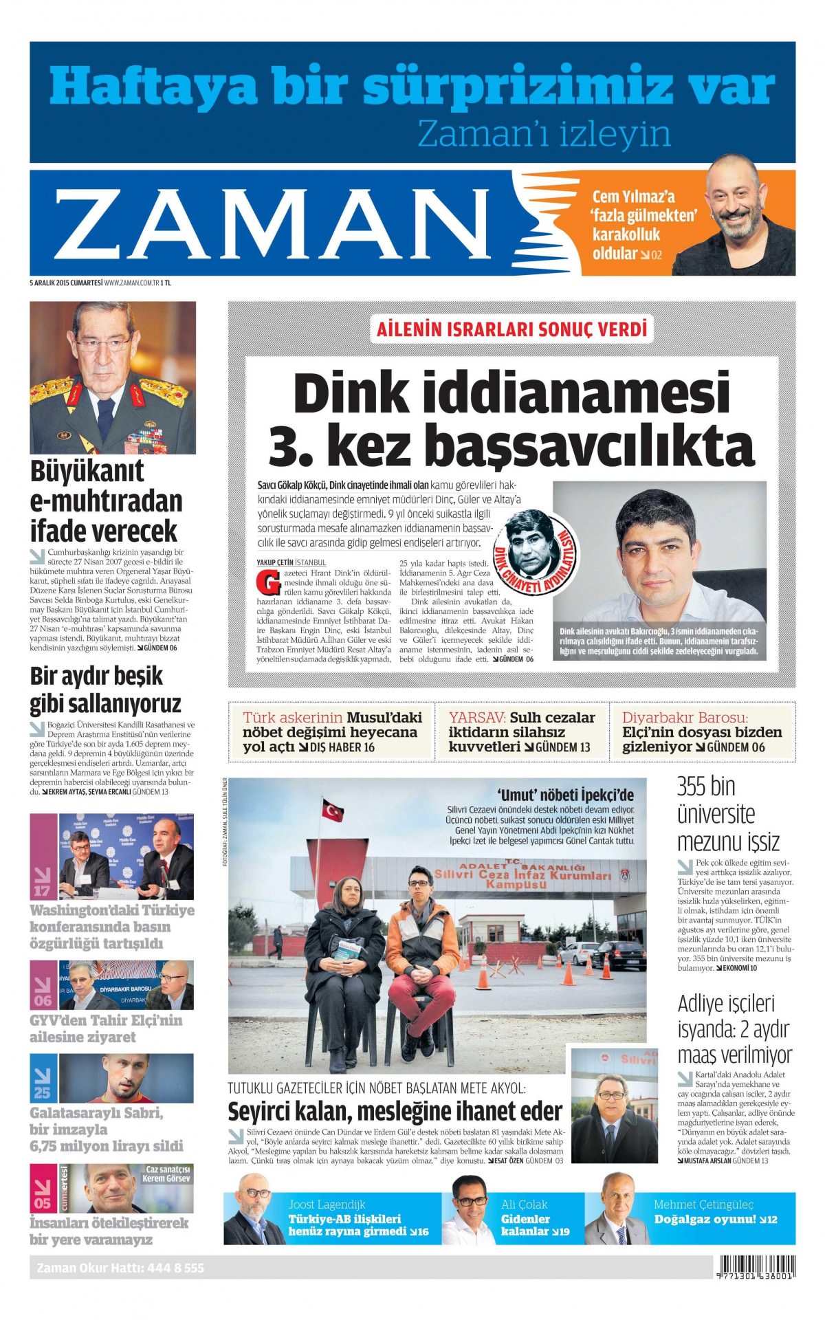 Gazeteler bugün ne yazdı? - 6