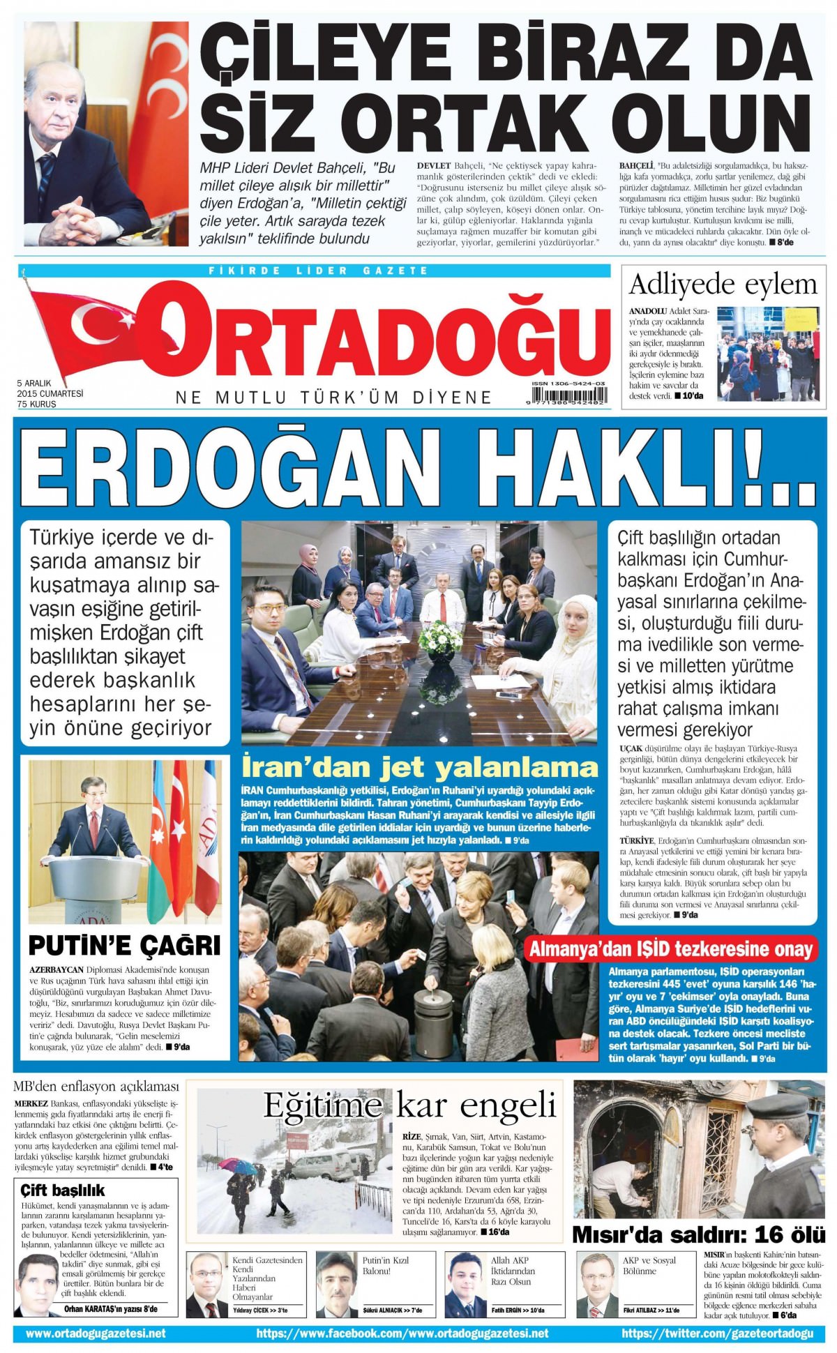 Gazeteler bugün ne yazdı? - 3