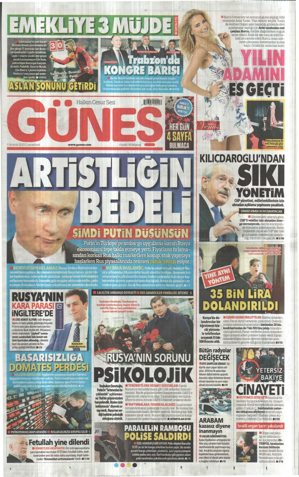 Gazeteler bugün ne yazdı? - 20