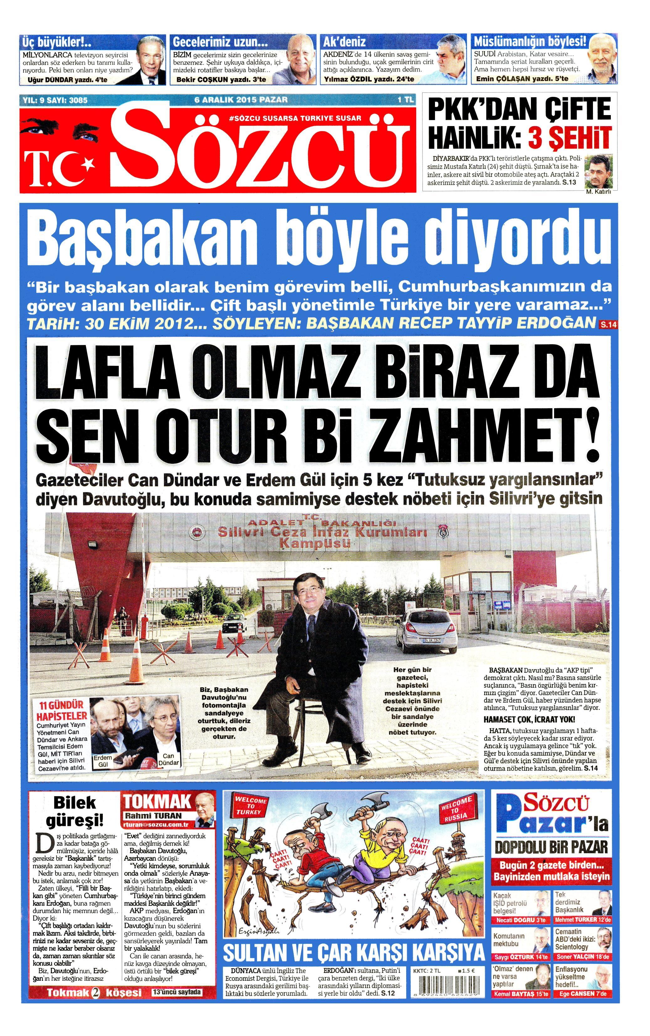 Gazeteler bugün ne yazdı? - 820