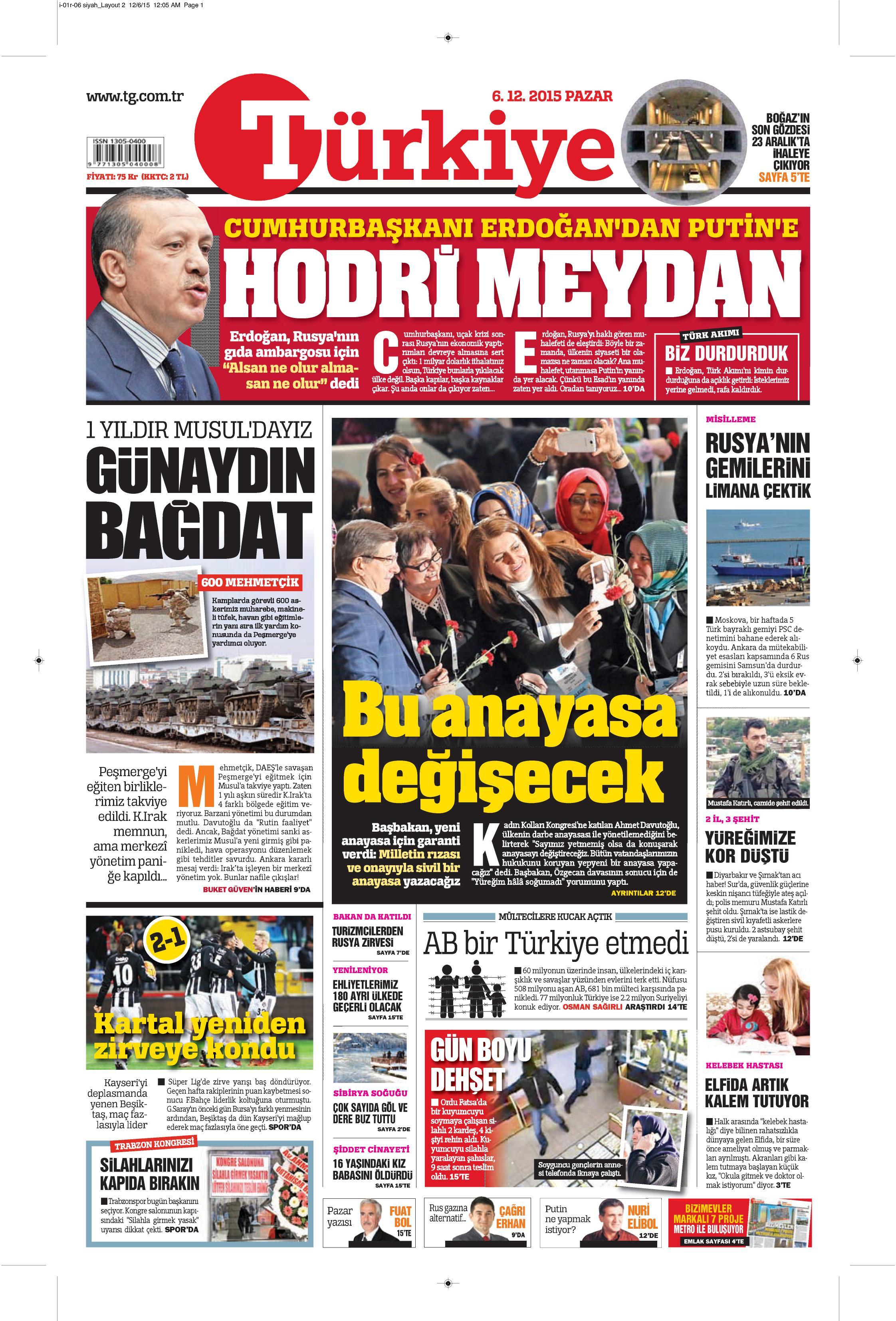 Gazeteler bugün ne yazdı? - 533