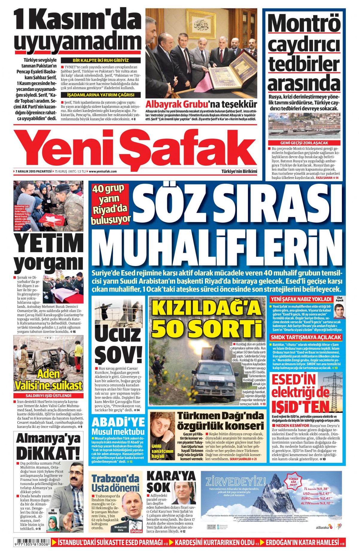 Gazeteler bugün ne yazdı? - 1