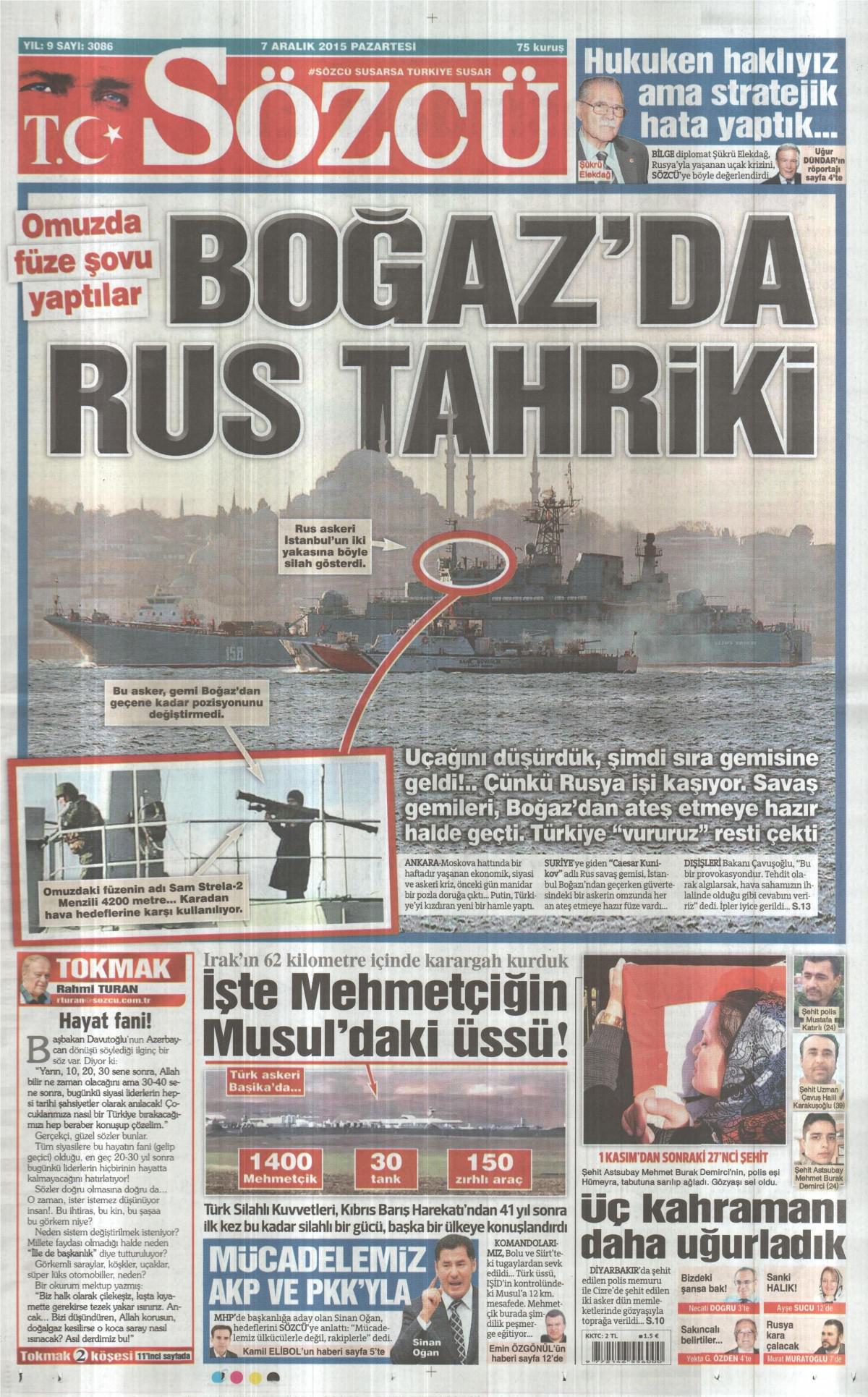 Gazeteler bugün ne yazdı? - 8