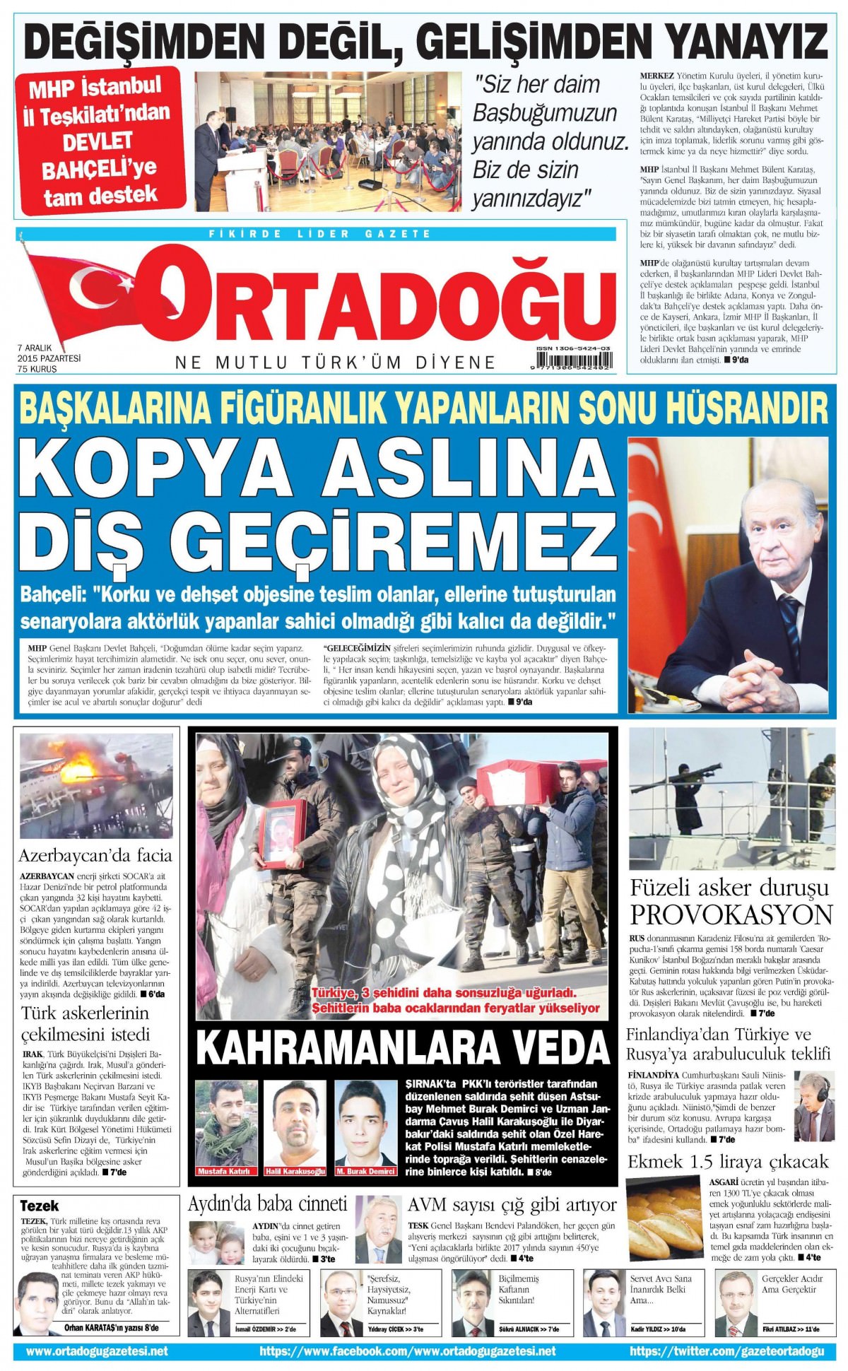 Gazeteler bugün ne yazdı? - 20