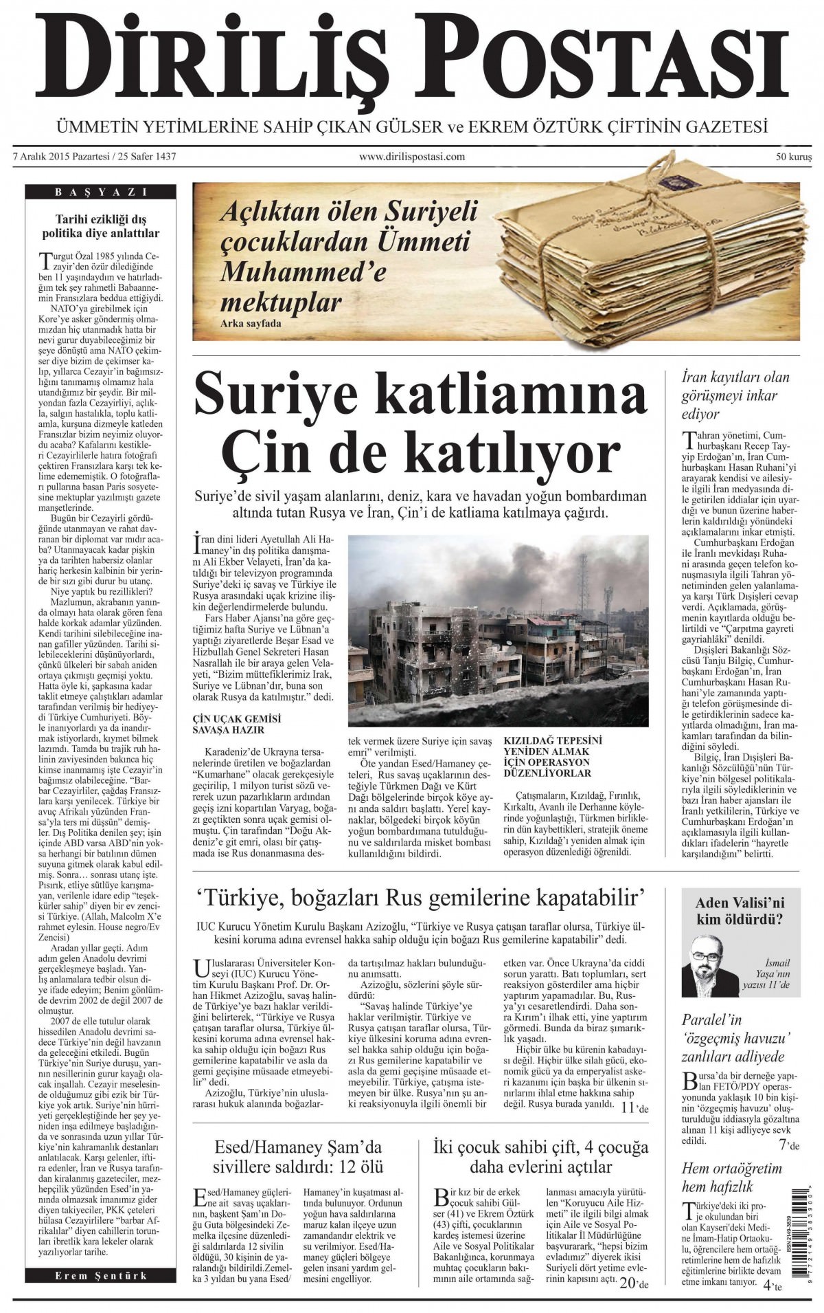 Gazeteler bugün ne yazdı? - 15