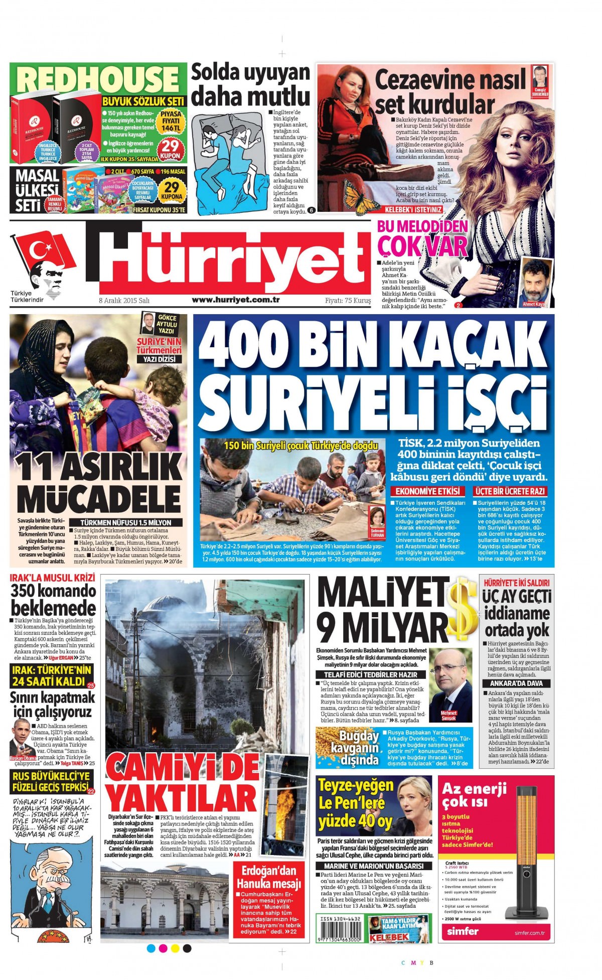 Gazeteler bugün ne yazdı? - 557