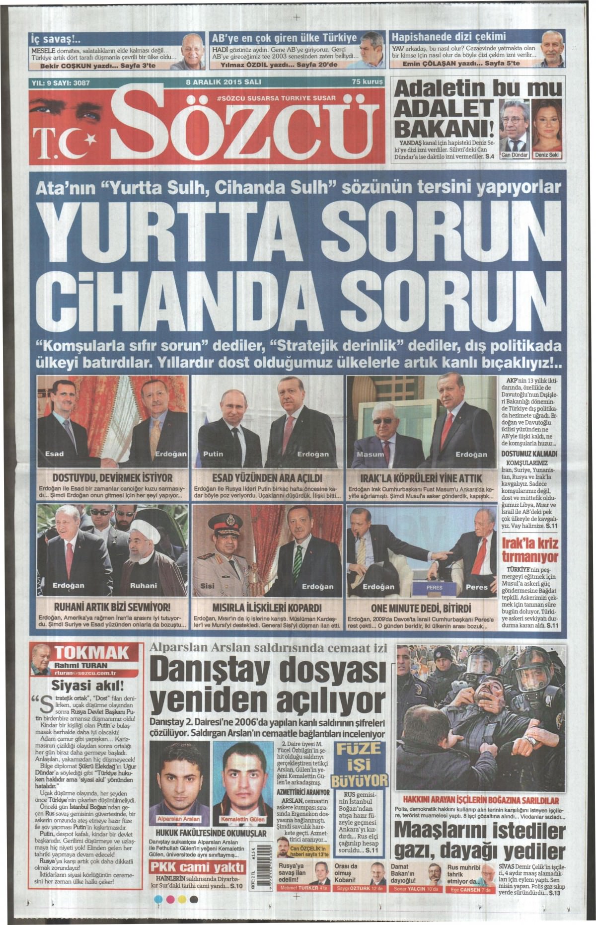 Gazeteler bugün ne yazdı? - 626