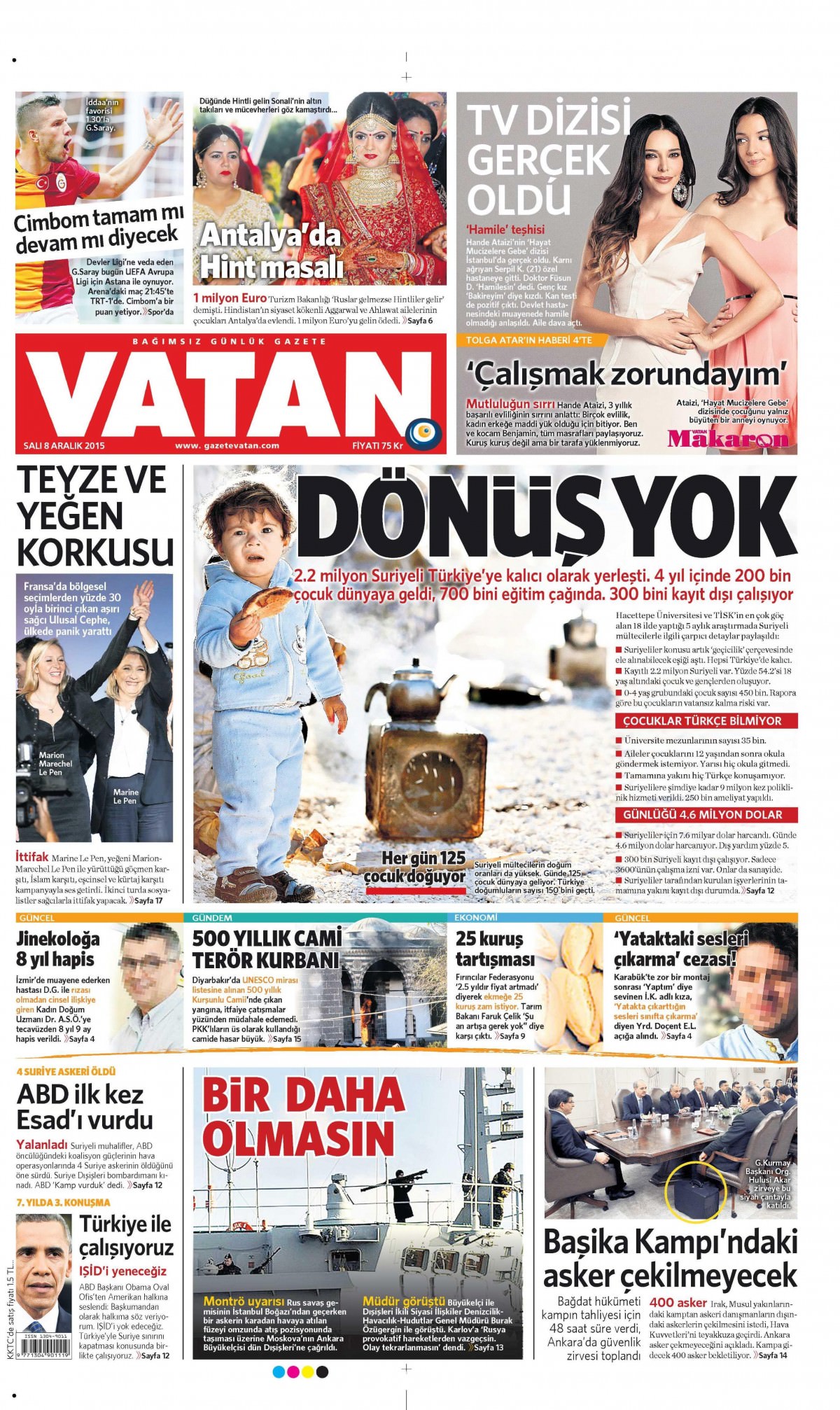 Gazeteler bugün ne yazdı? - 760