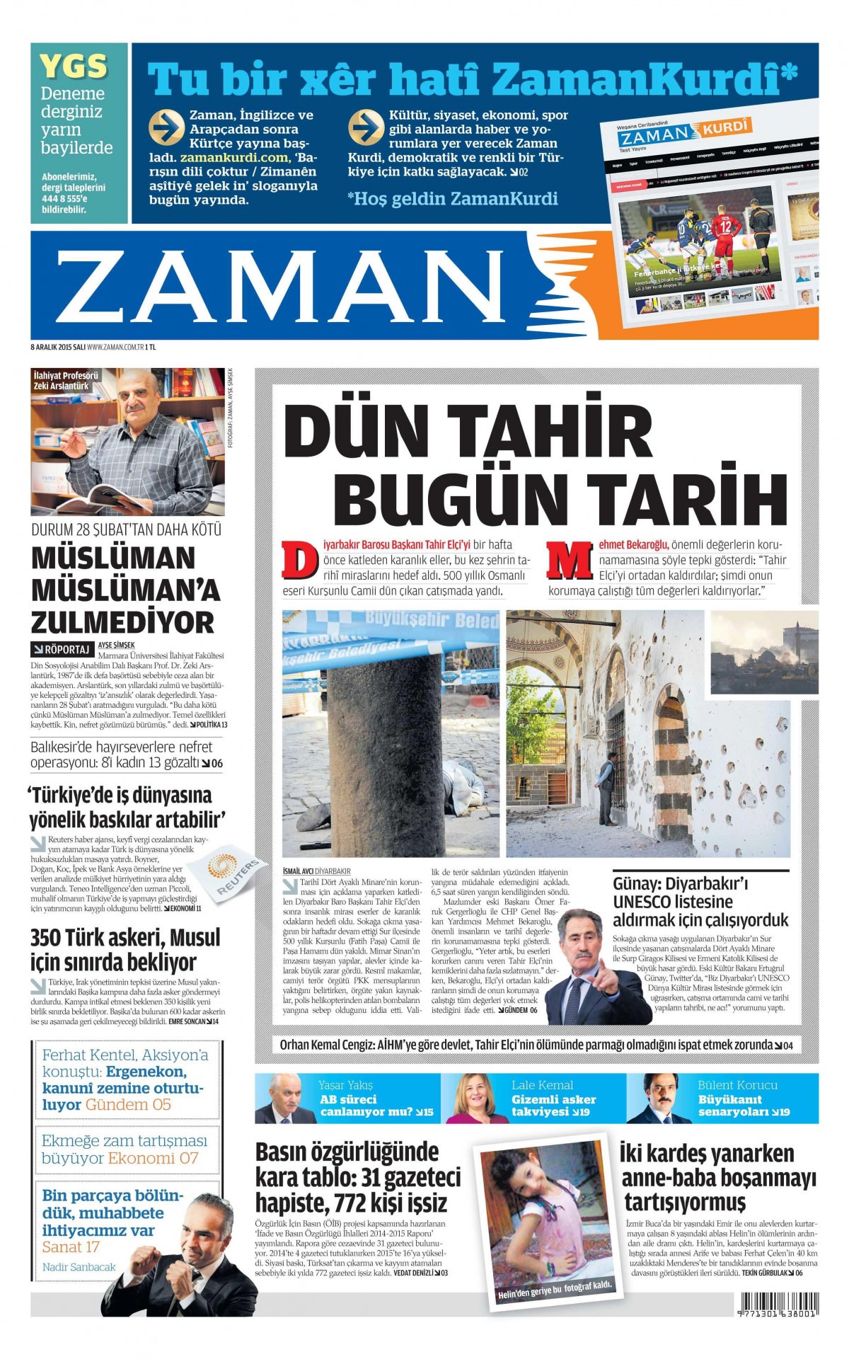 Gazeteler bugün ne yazdı? - 758