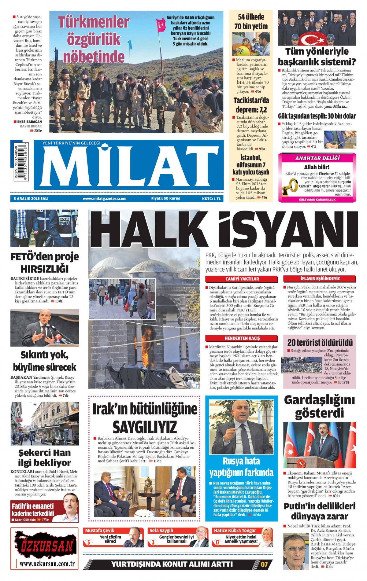 Gazeteler bugün ne yazdı? - 768