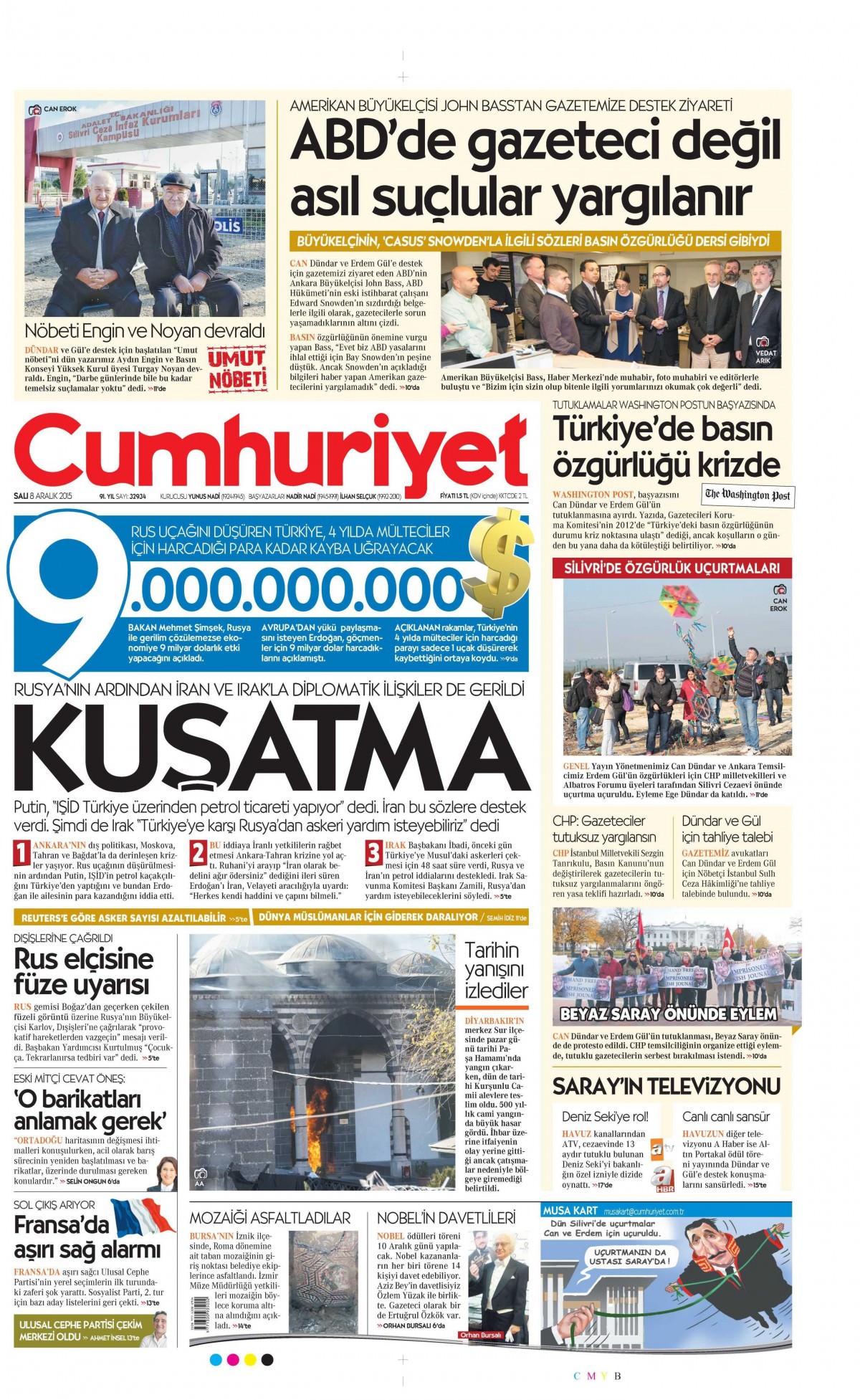 Gazeteler bugün ne yazdı? - 748