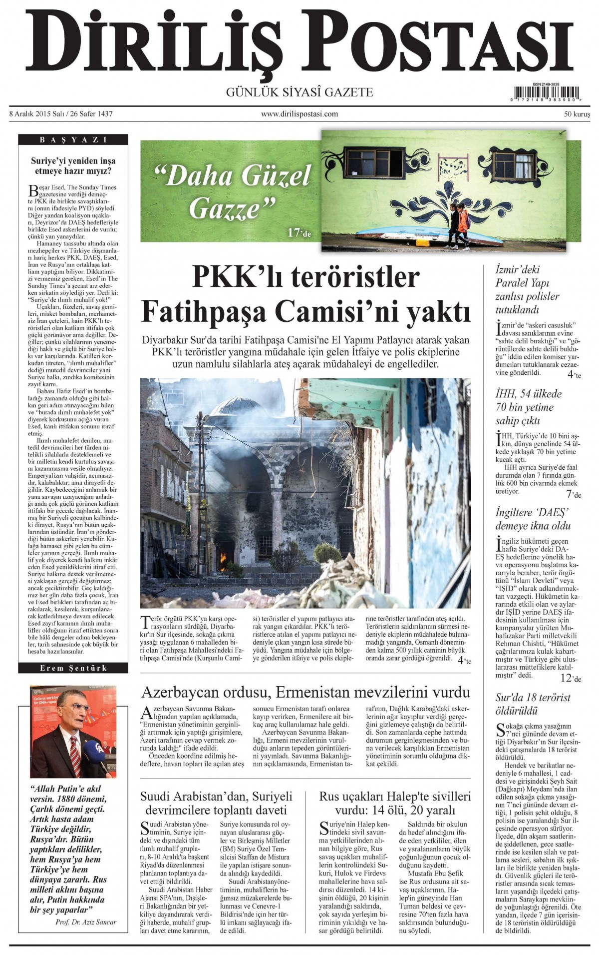 Gazeteler bugün ne yazdı? - 836