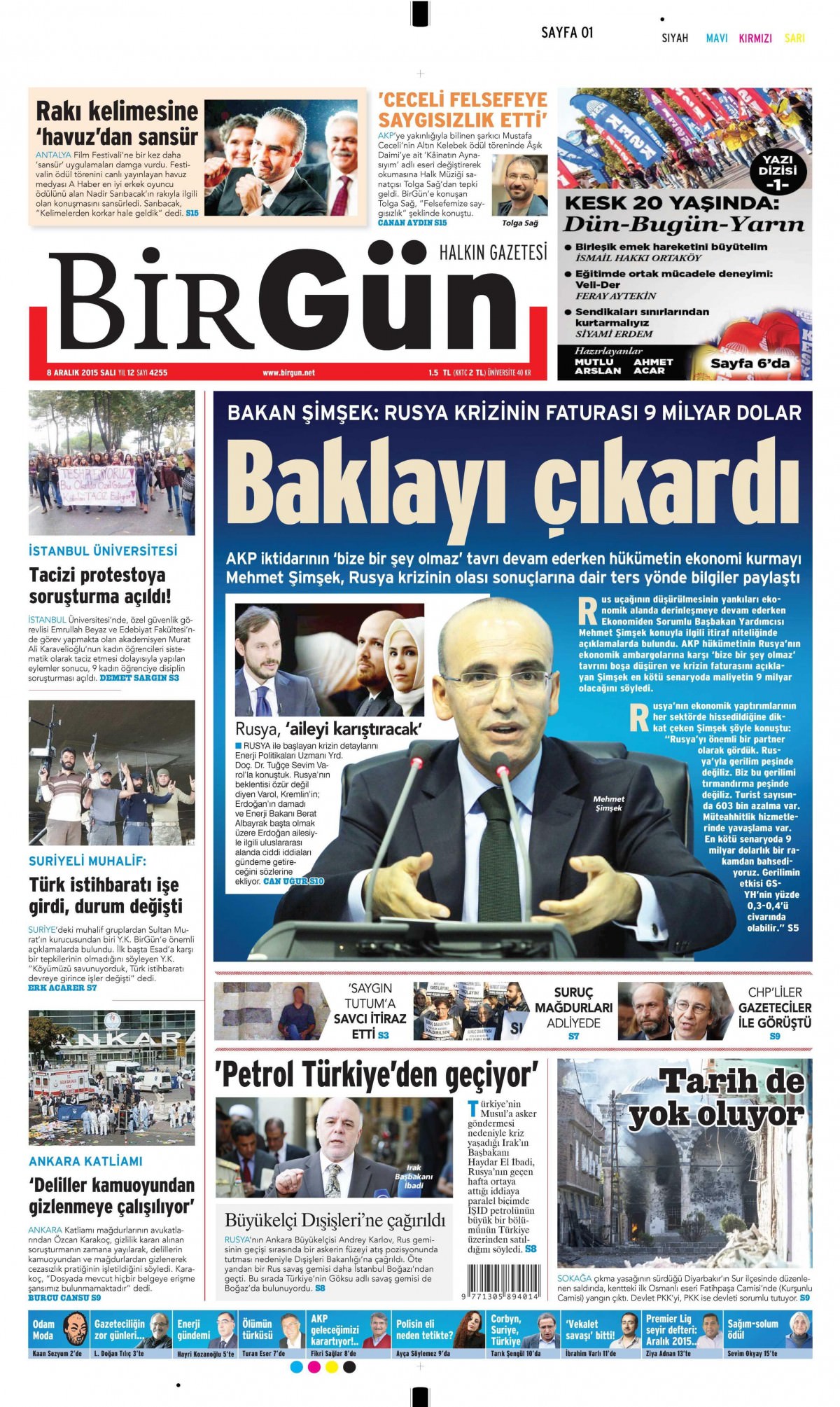 Gazeteler bugün ne yazdı? - 549