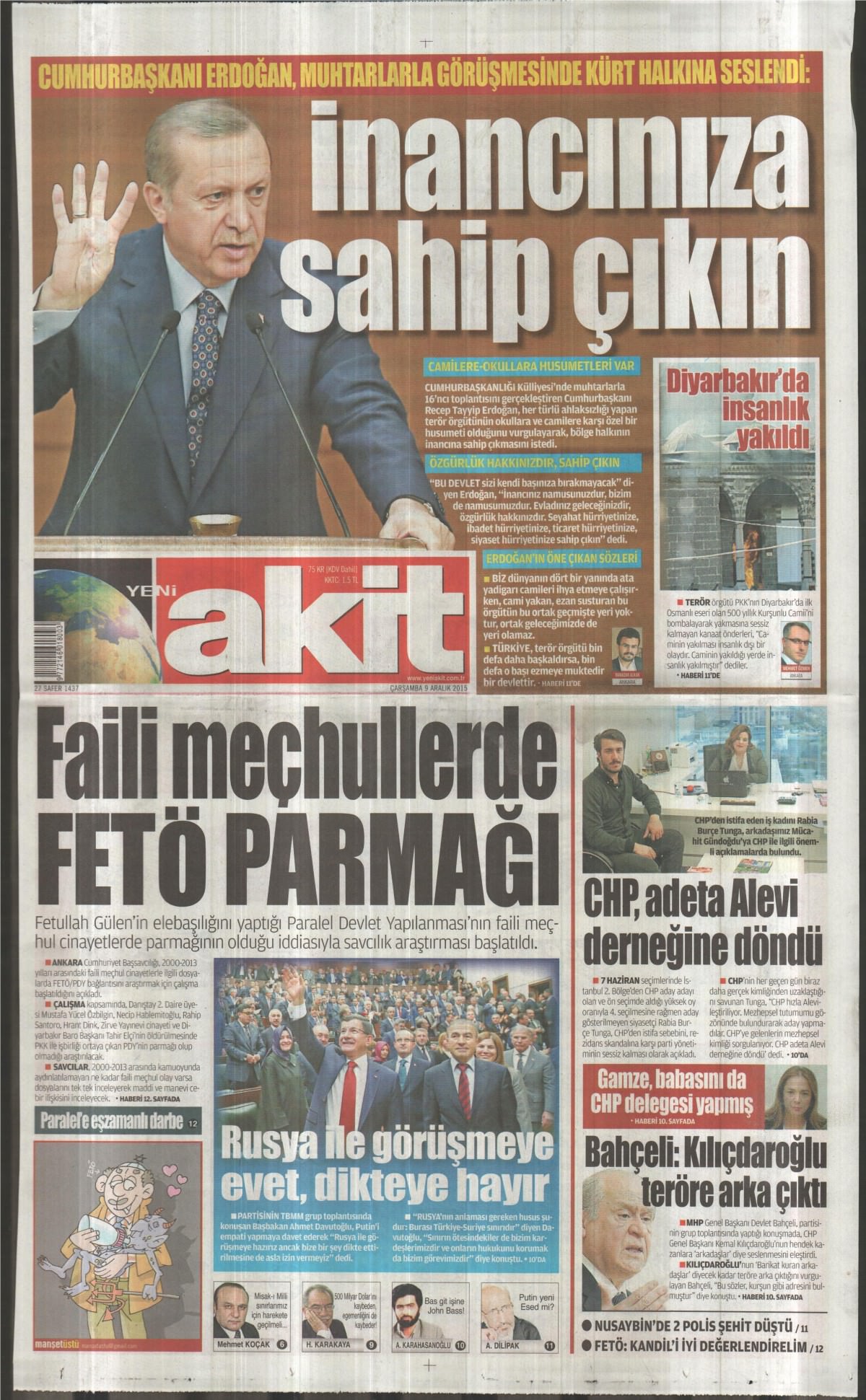 Gazeteler bugün ne yazdı? - 19