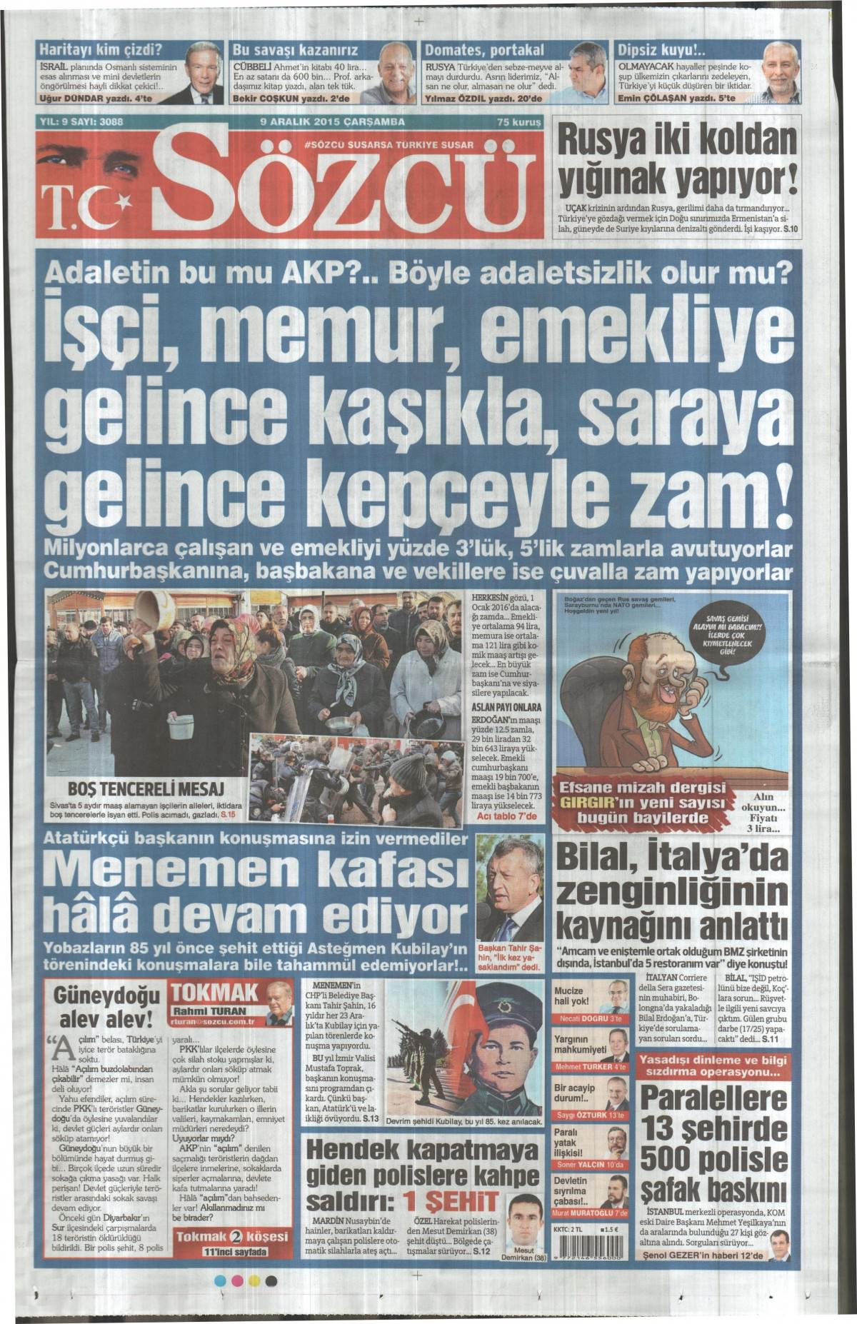 Gazeteler bugün ne yazdı? - 25