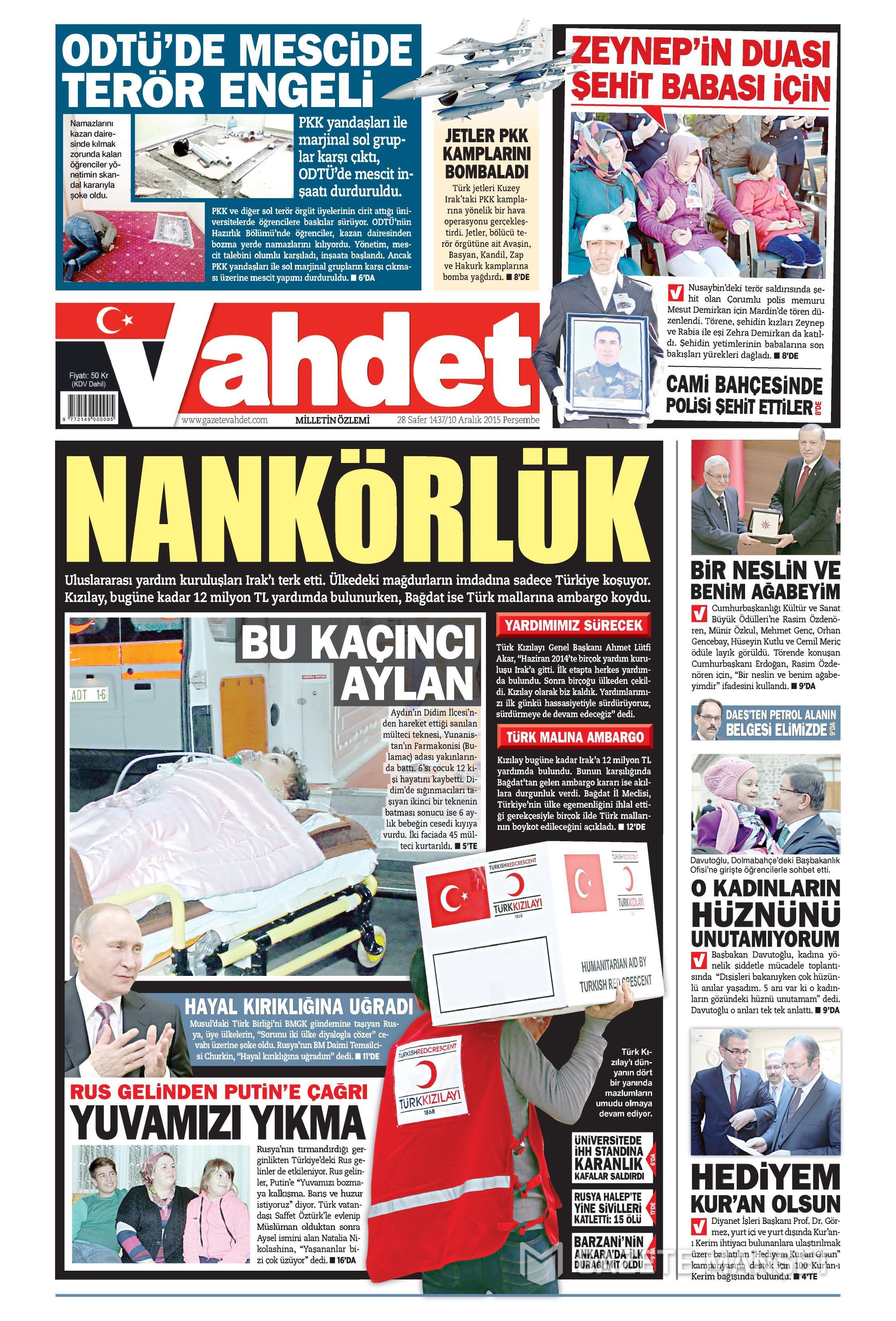 Günün gazete manşetleri - 745