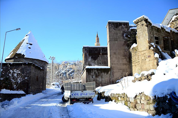 Tarihi kentte kış güzelliği - 5