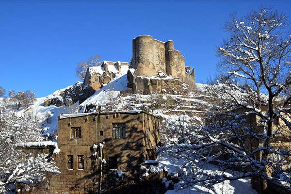 Tarihi kentte kış güzelliği - 6