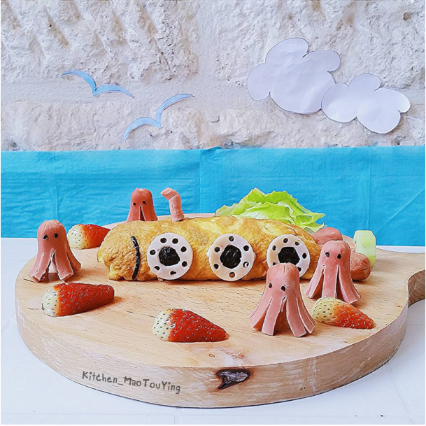 Eğlenceli yemek sunumları - 15