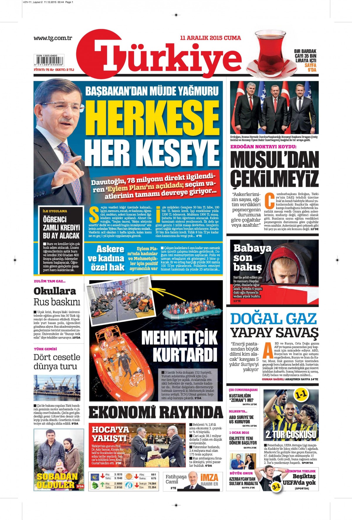 Gazeteler bugün ne yazdı? - 5