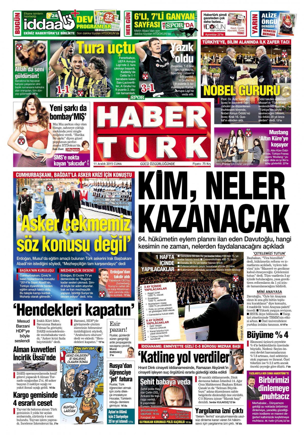 Gazeteler bugün ne yazdı? - 3