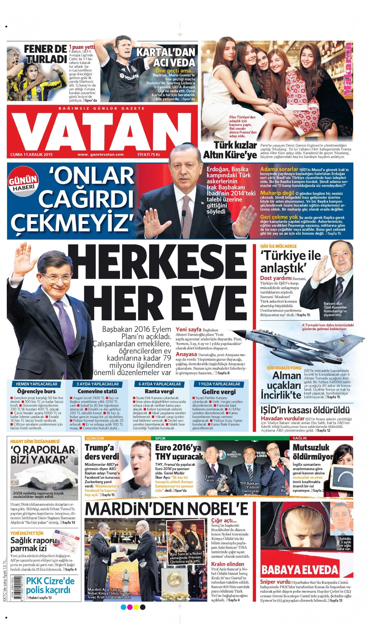 Gazeteler bugün ne yazdı? - 6