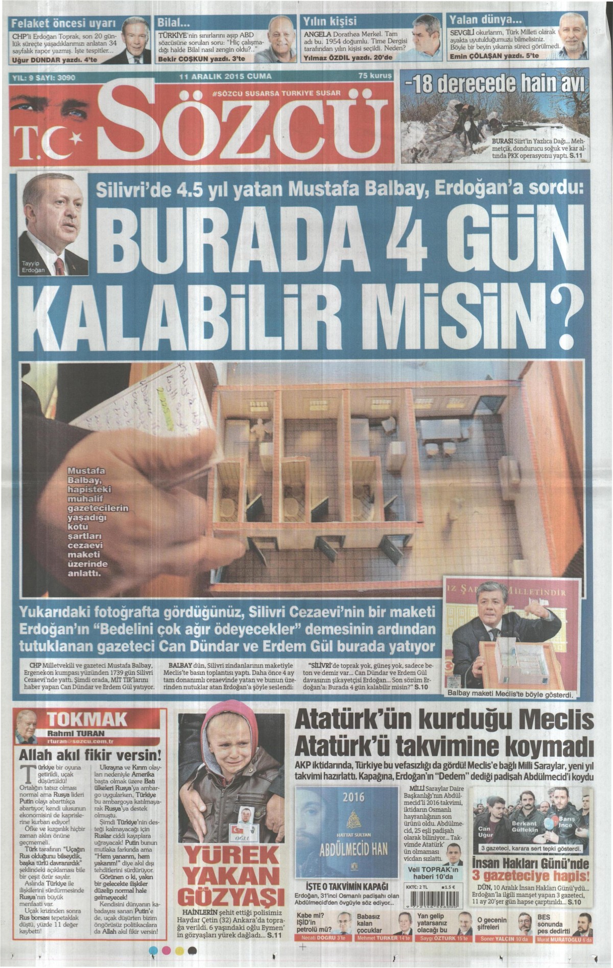 Gazeteler bugün ne yazdı? - 10