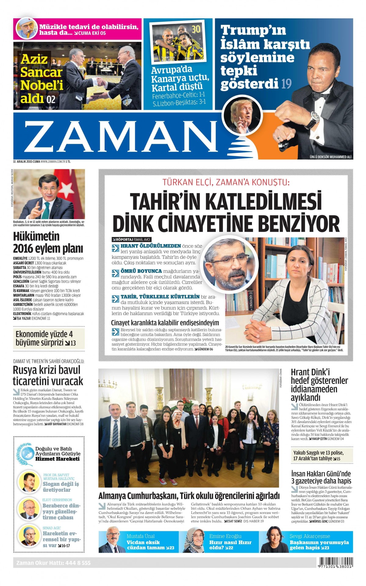 Gazeteler bugün ne yazdı? - 16