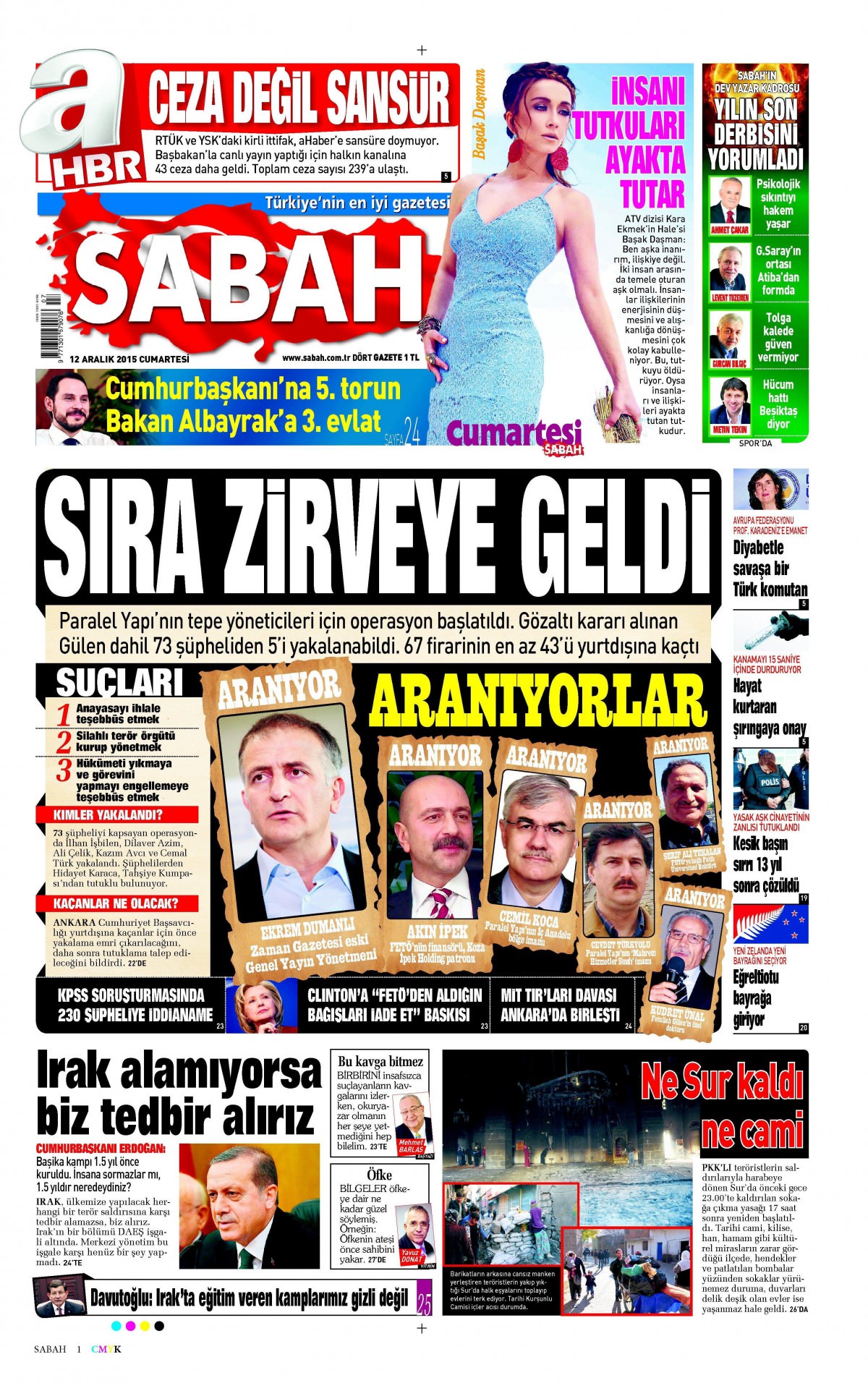 Gazeteler bugün ne yazdı? - 22