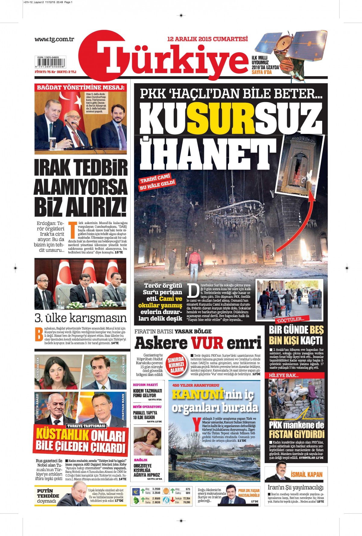 Gazeteler bugün ne yazdı? - 9