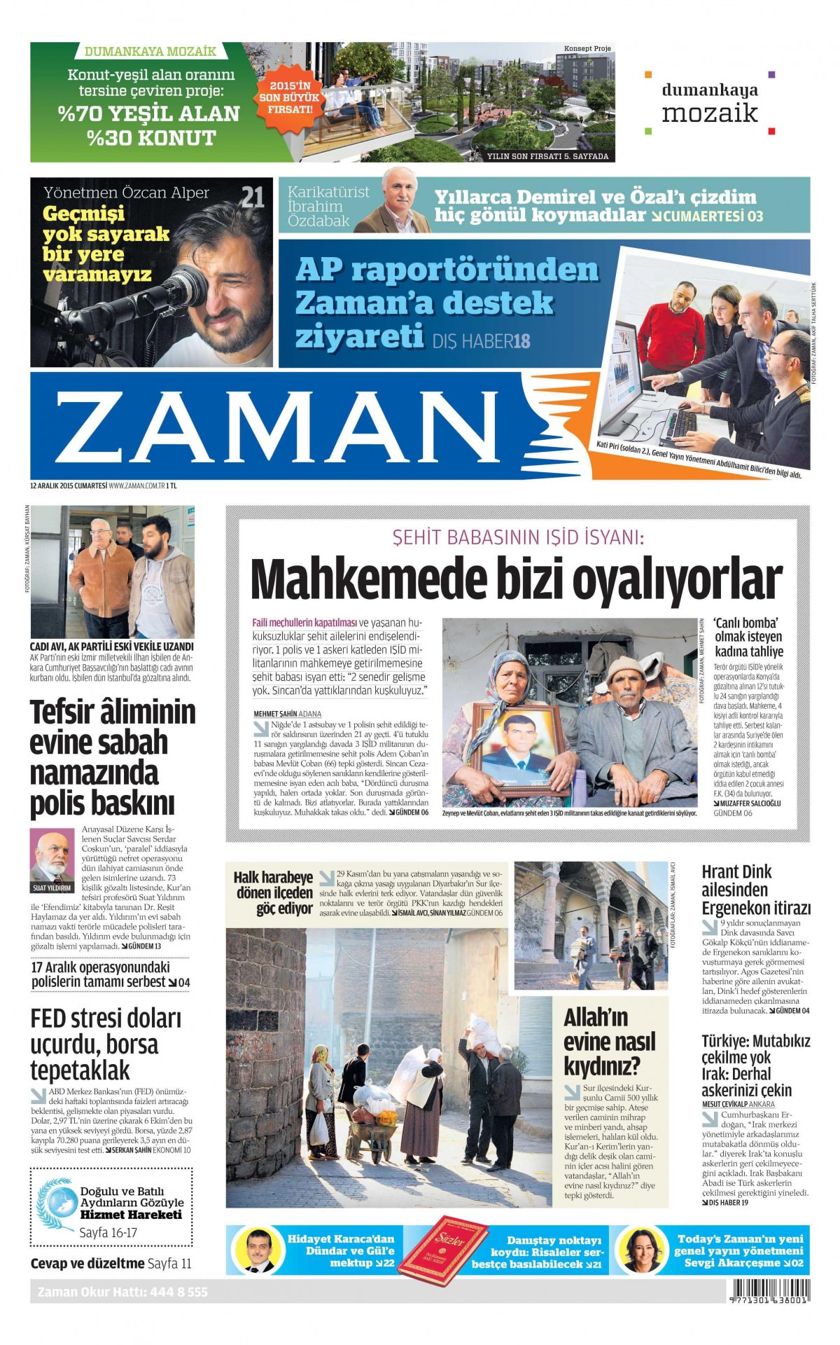 Gazeteler bugün ne yazdı? - 14