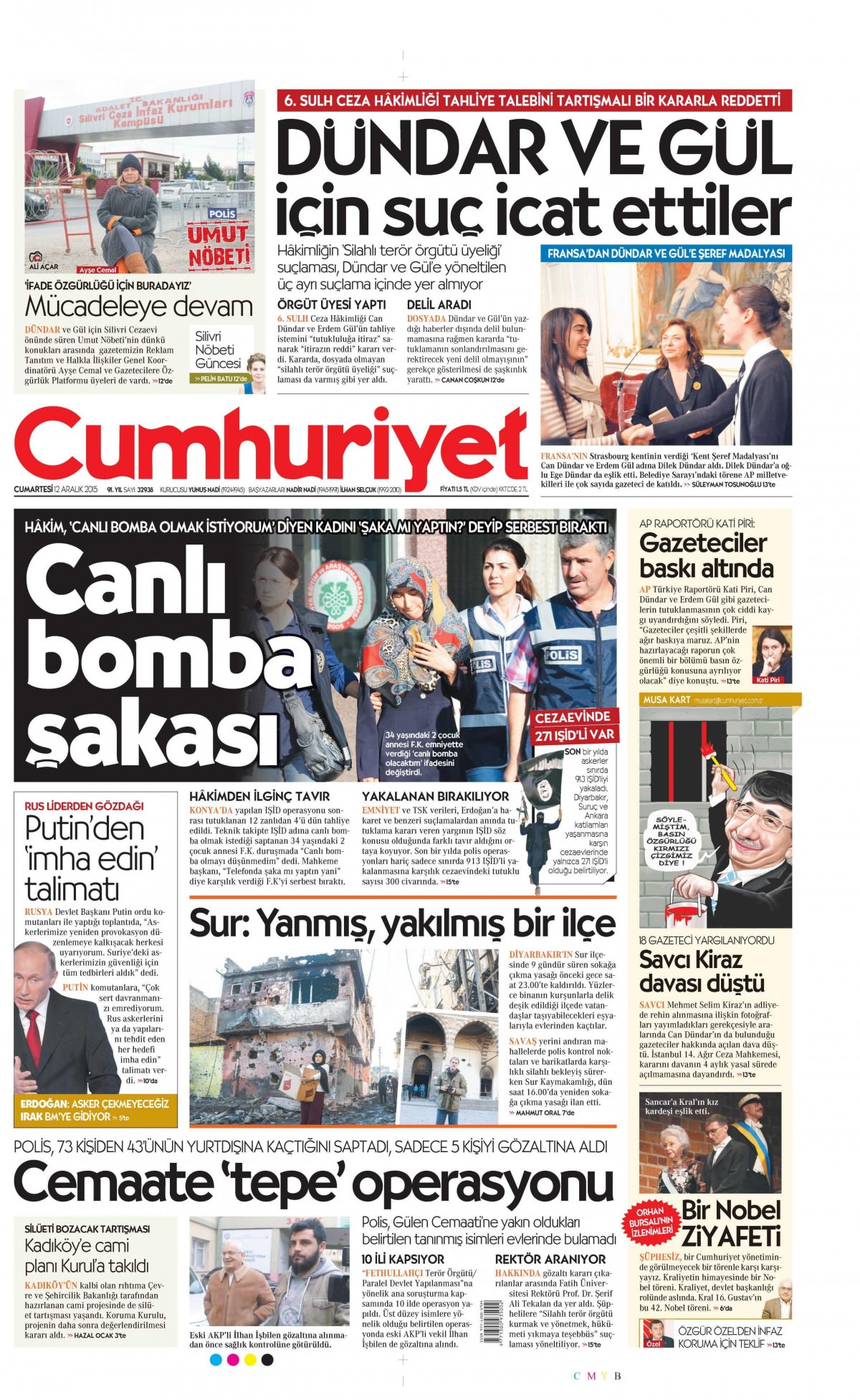 Gazeteler bugün ne yazdı? - 24