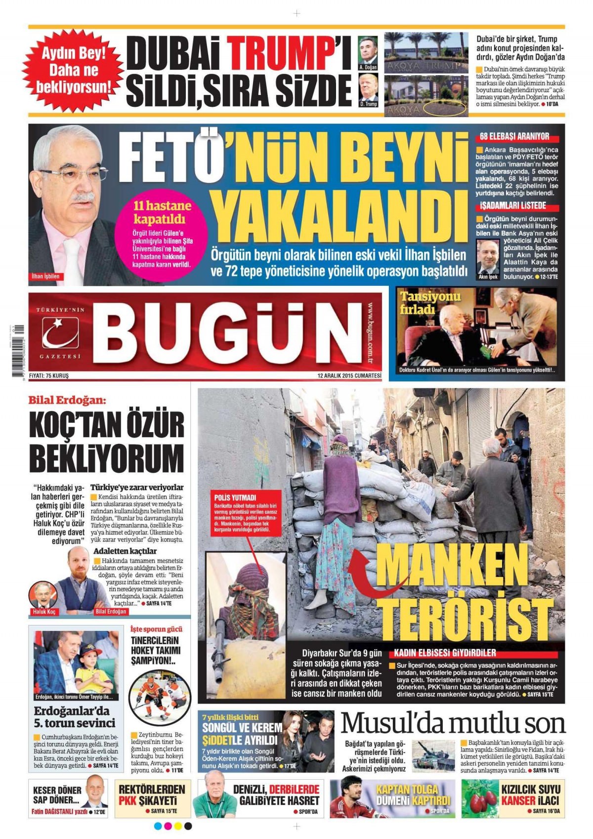 Gazeteler bugün ne yazdı? - 7