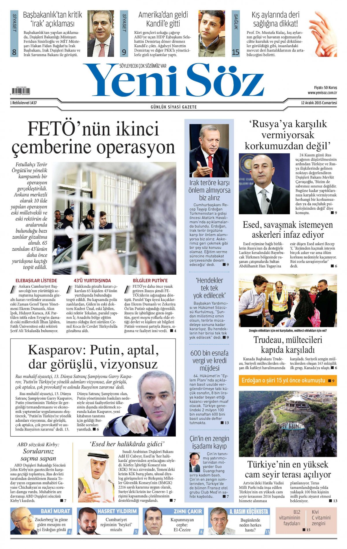 Gazeteler bugün ne yazdı? - 20