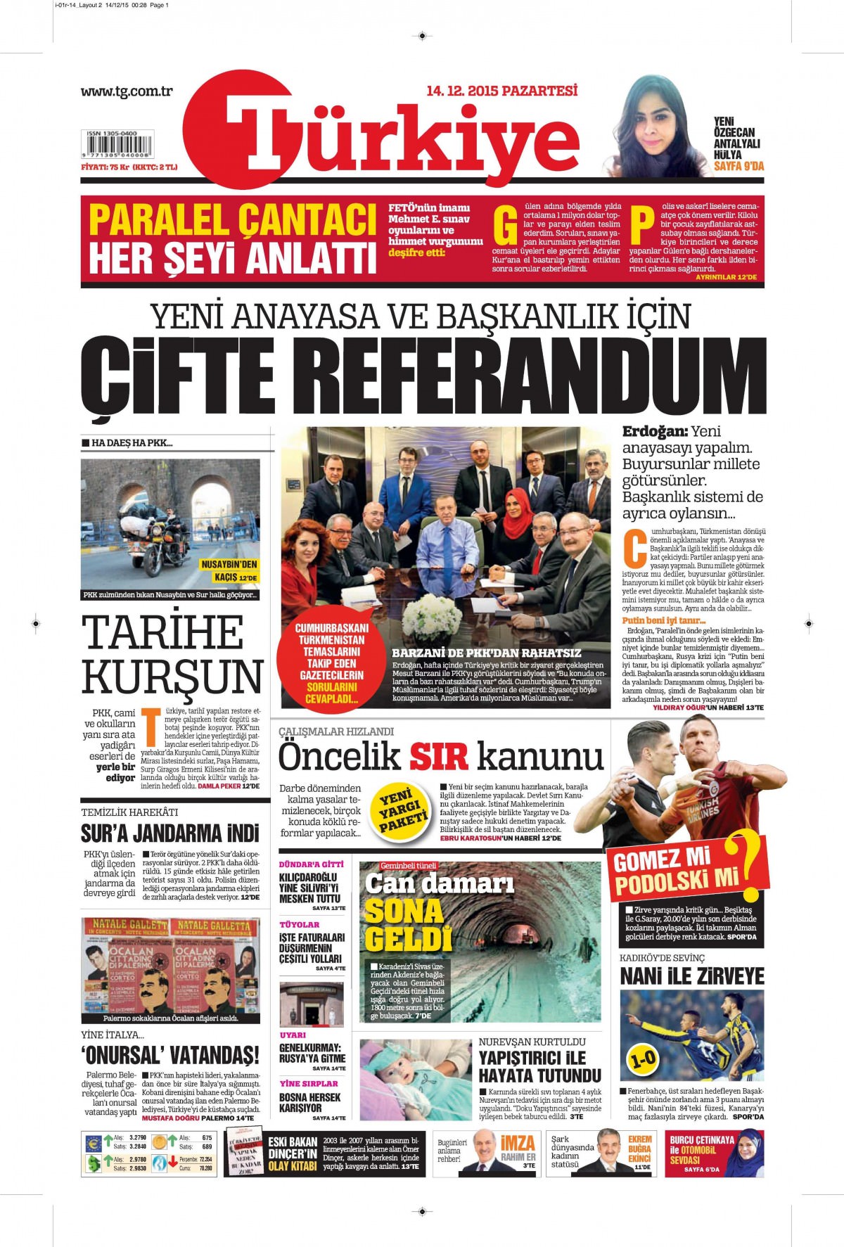 Gazeteler bugün ne yazdı? - 11