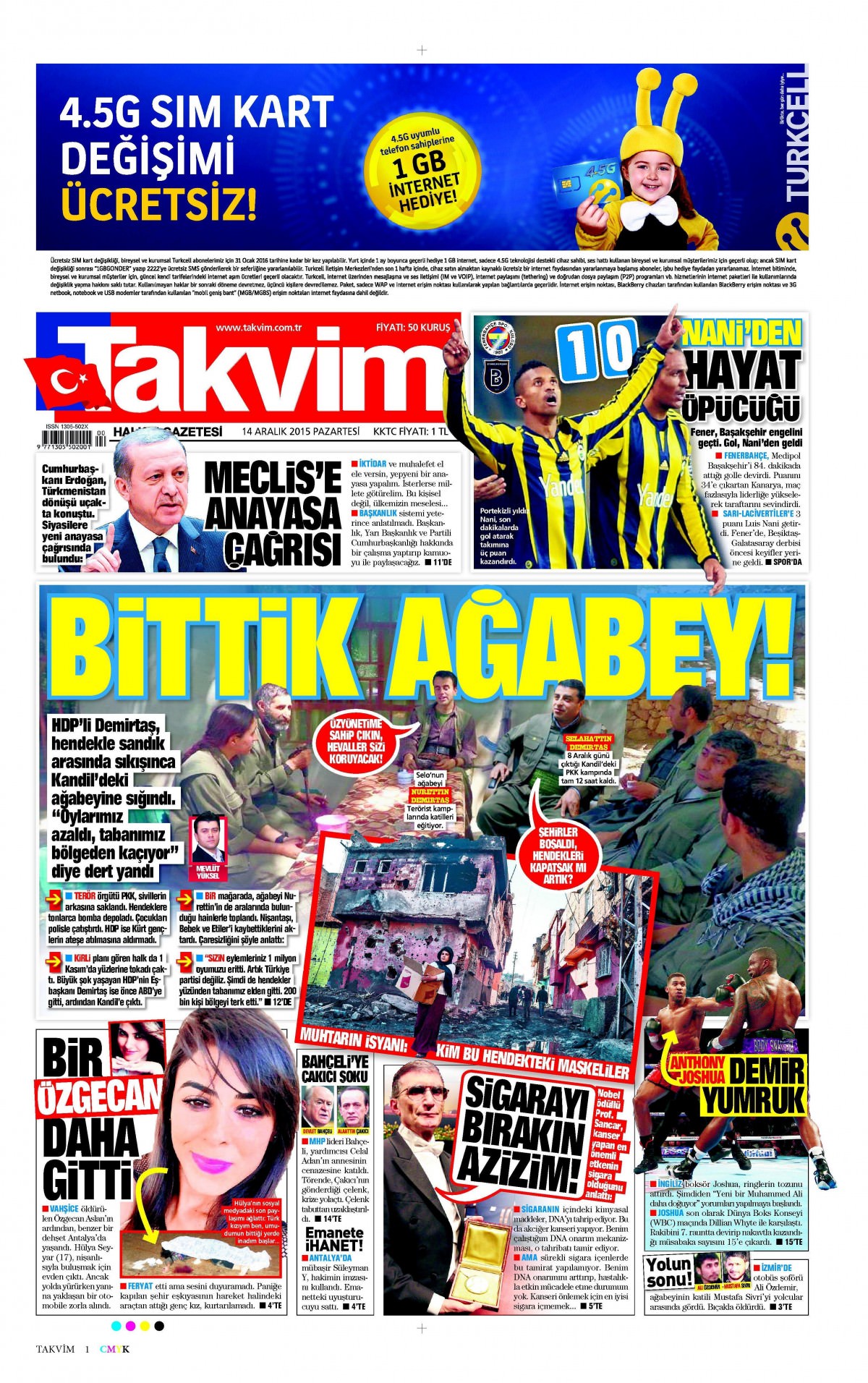 Gazeteler bugün ne yazdı? - 2